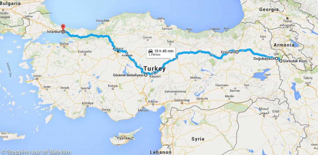 Turkey: Itinerary