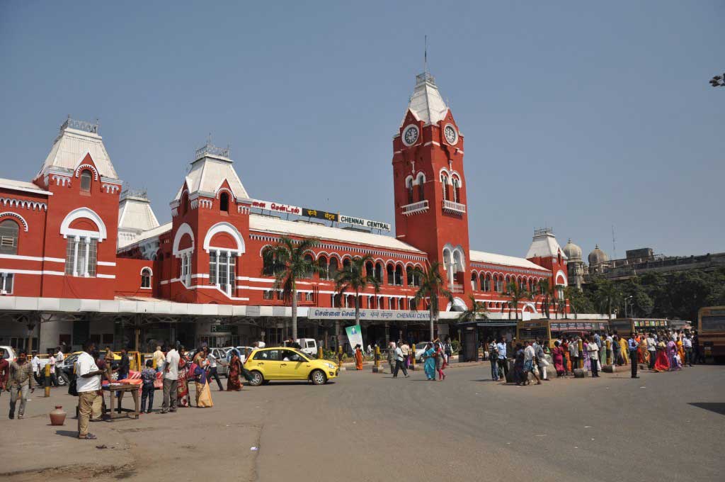 Chennai-Central Train Station