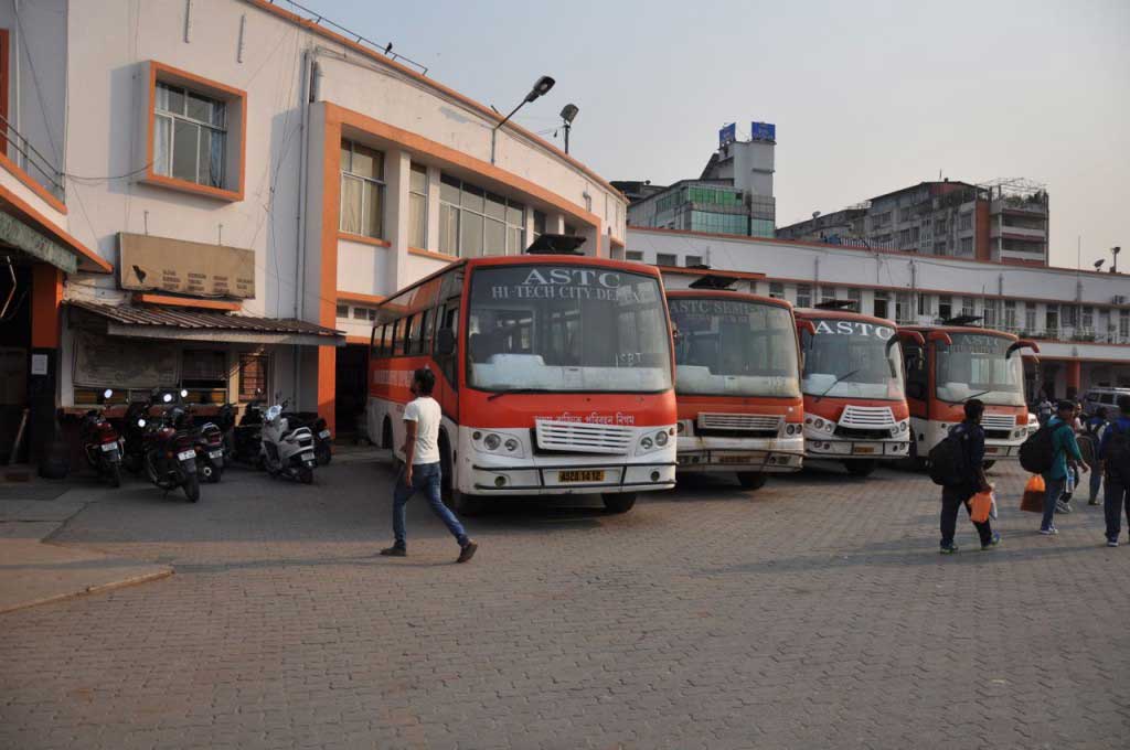 Terminal de bus ASCT em Guwahati