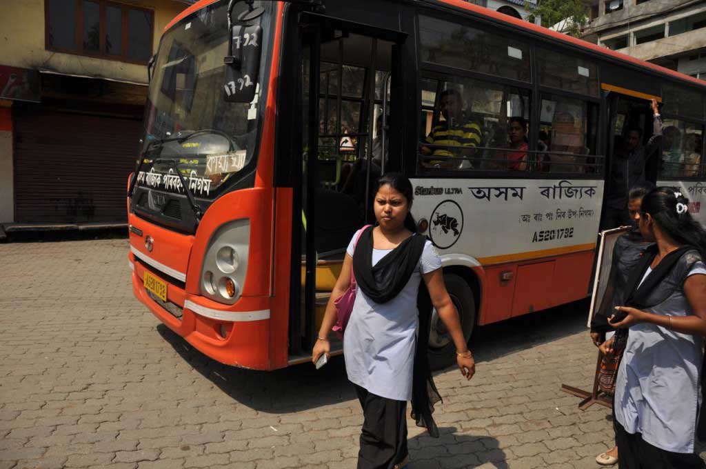 autocarro para o Kamakhya Temple. Guwahati