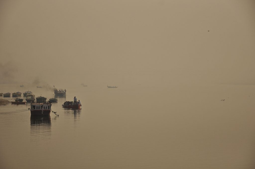 Ganga River. Varanasi. India