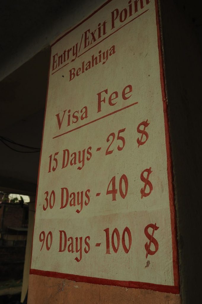 Nepal Visa Fees