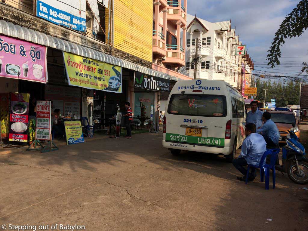 office of Mini-van from Nong Khai to Udon Thani