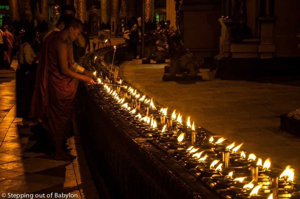 Shwedagon Pagoda. Yangon