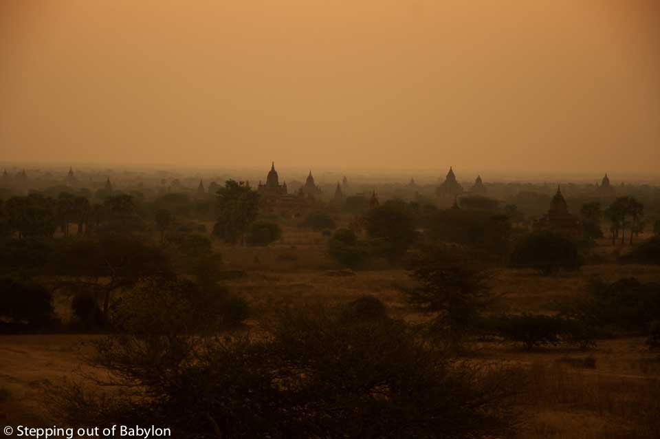 Sunrise at Bagan, Myanmar