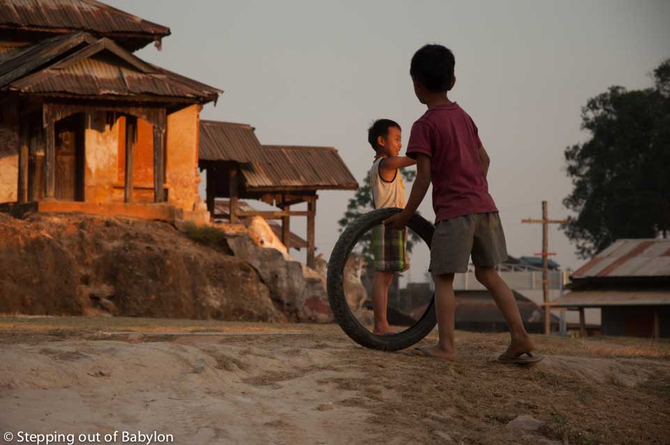 Palaung village. Kyaukme region. Shan State
