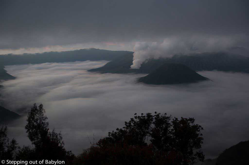Bromo volcano