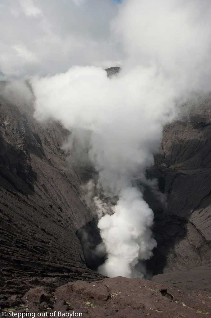 Bromo volcano