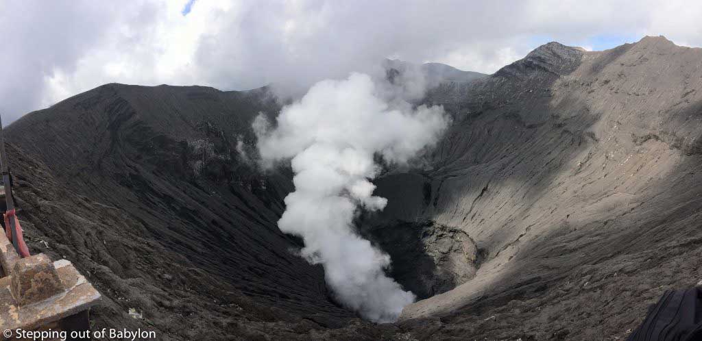 Bromo volcano