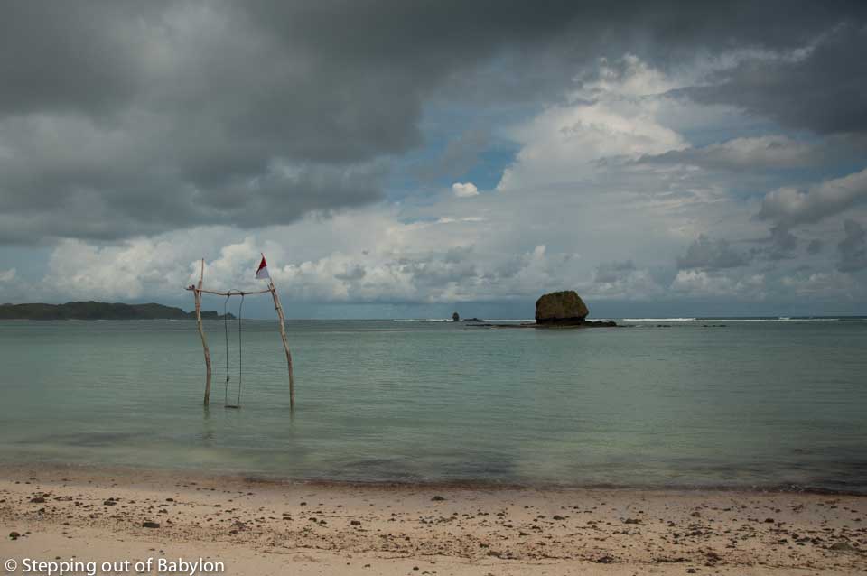 Tanjung Aan beach. Kuta, Lombok