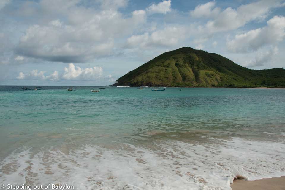 Mawun beach. Kuta, Lombok