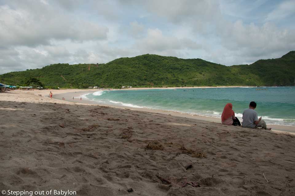 Mawun beach. Kuta, Lombok