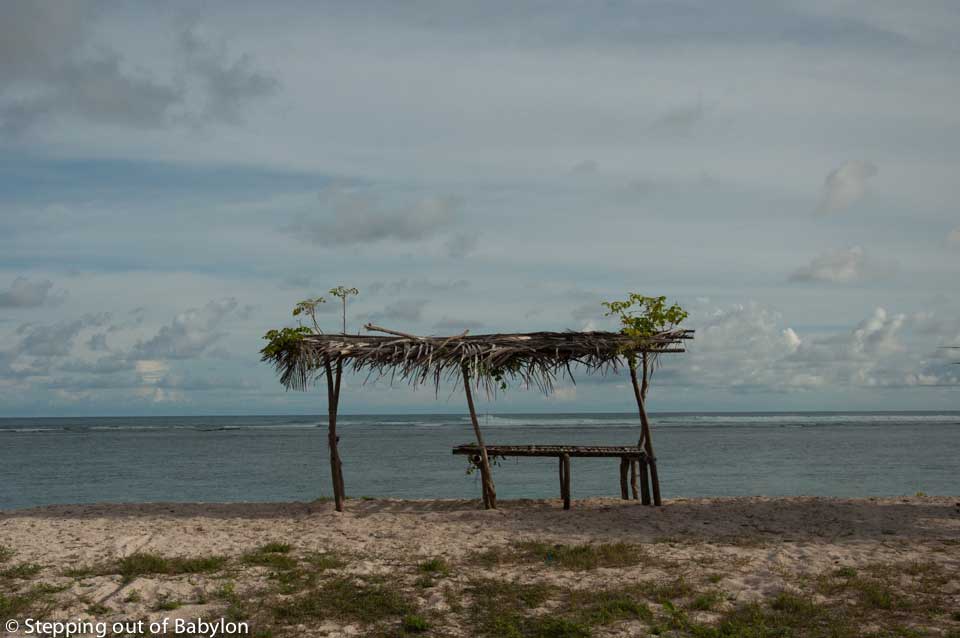 Serenting beach. Kuta, Lombok