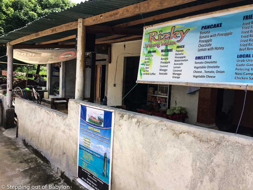 Rizkey Warung Makan... good food including Sasak specialities