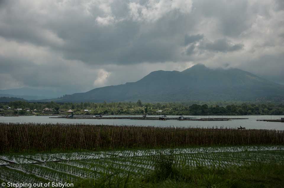 Lake Batur and the Volcano