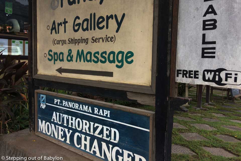 Many changer at Pemuteran