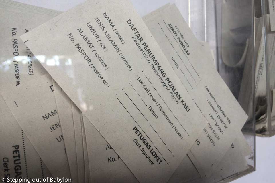 form that needs to be fill to buy the ferry ticket