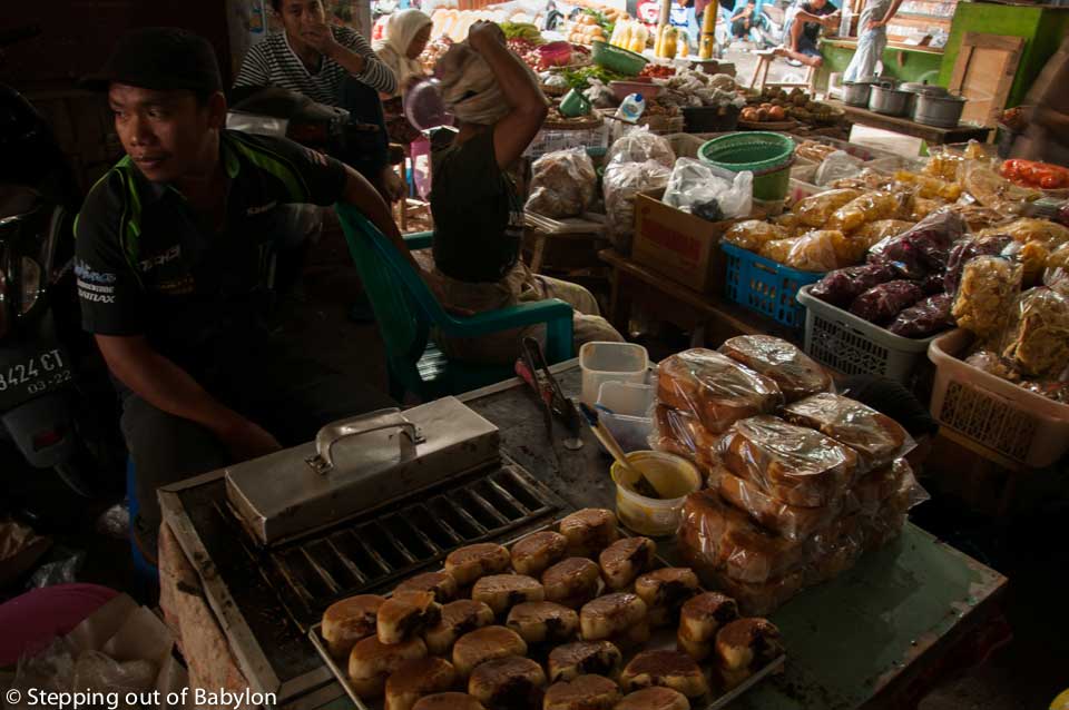Sweets at Pasar Kekon Roek, Mataram, Lombok