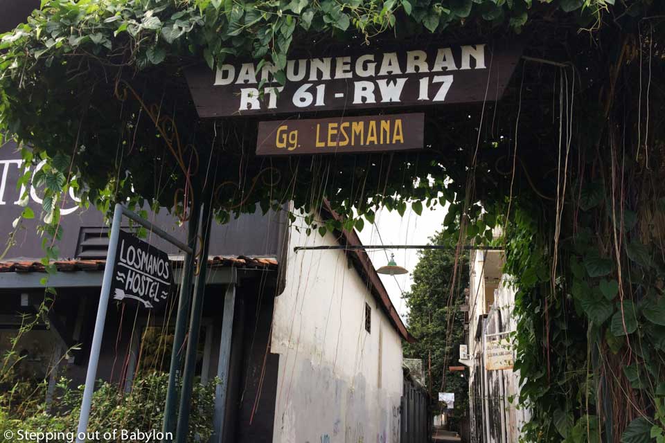 Losmanos Hostel. Yogyakarta