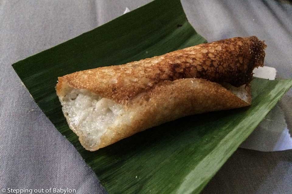 coconut pancake. Yogyakarta