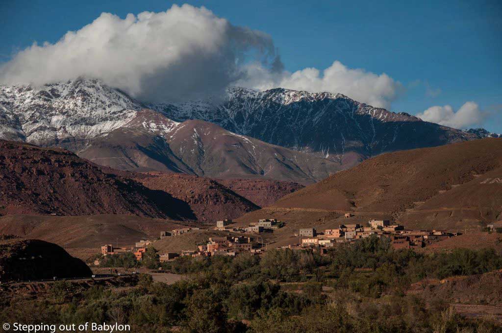Hight Atlas... road N9 from Marrakesh to Ouarzazate